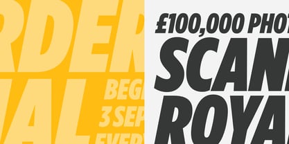 Gotham Variable Font Poster 8
